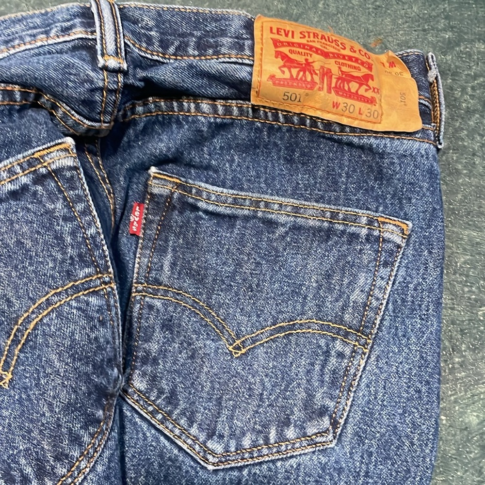 Levi's Blue Straight Men's Jeans